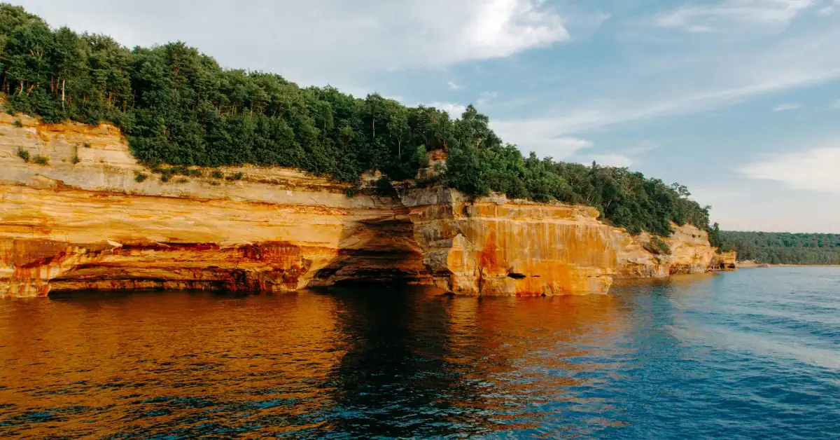 Pictured Rocks Was America’s Very First National Lakeshore — and This Drone Footage Shows Exactly Why