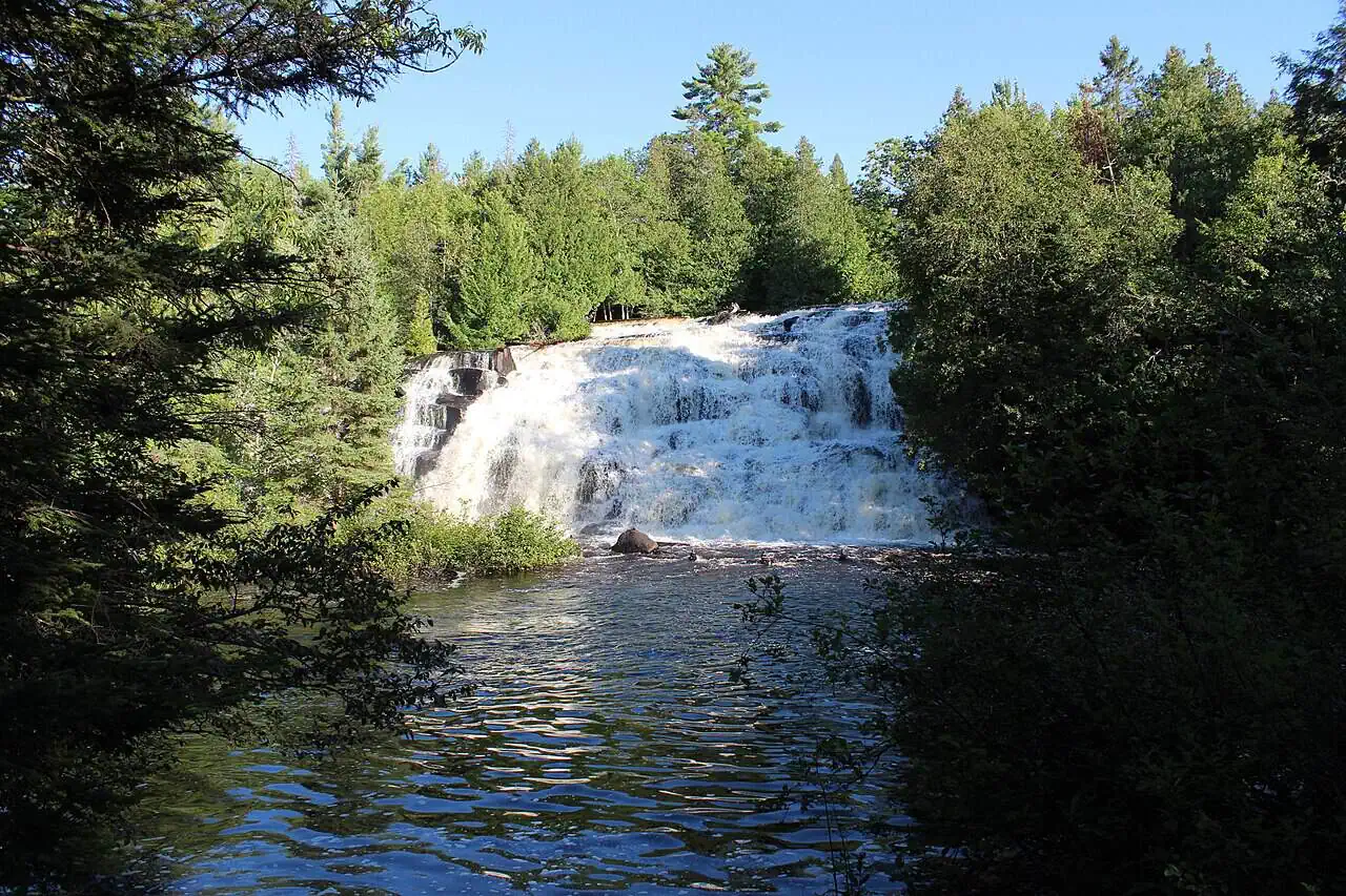 Michigan’s Prettiest Waterfall Never Runs Dry. A Power Company Keeps the Tap On.