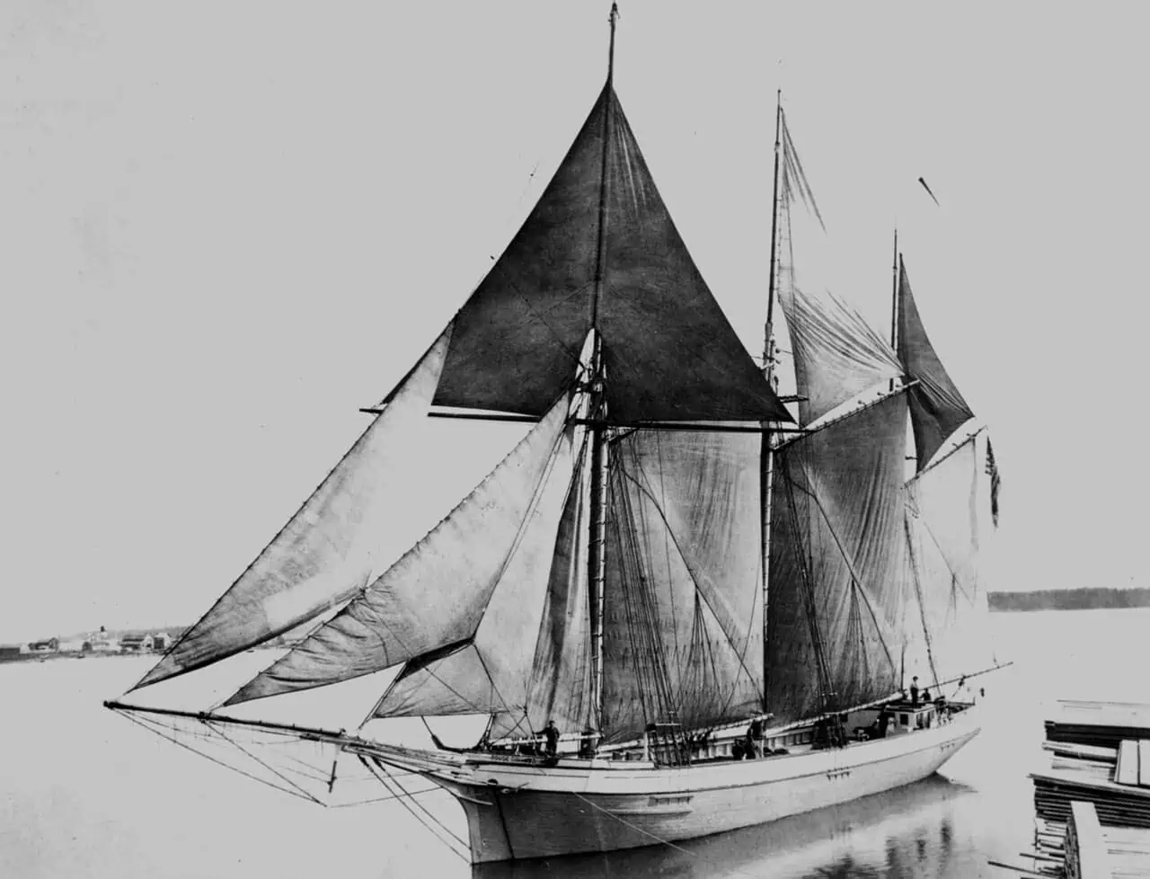 The Christmas Tree Ship Left the U.P. in 1912 and Never Arrived. Her Trees Are Still Aboard.