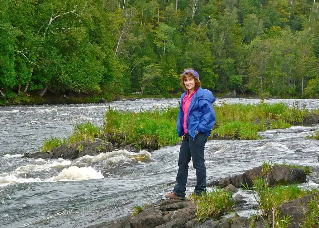 Whitewater on the Menominee River at the first pier of Piers Gorge near Norway, Michigan. Photo: Tatiana12, CC BY 2.0.