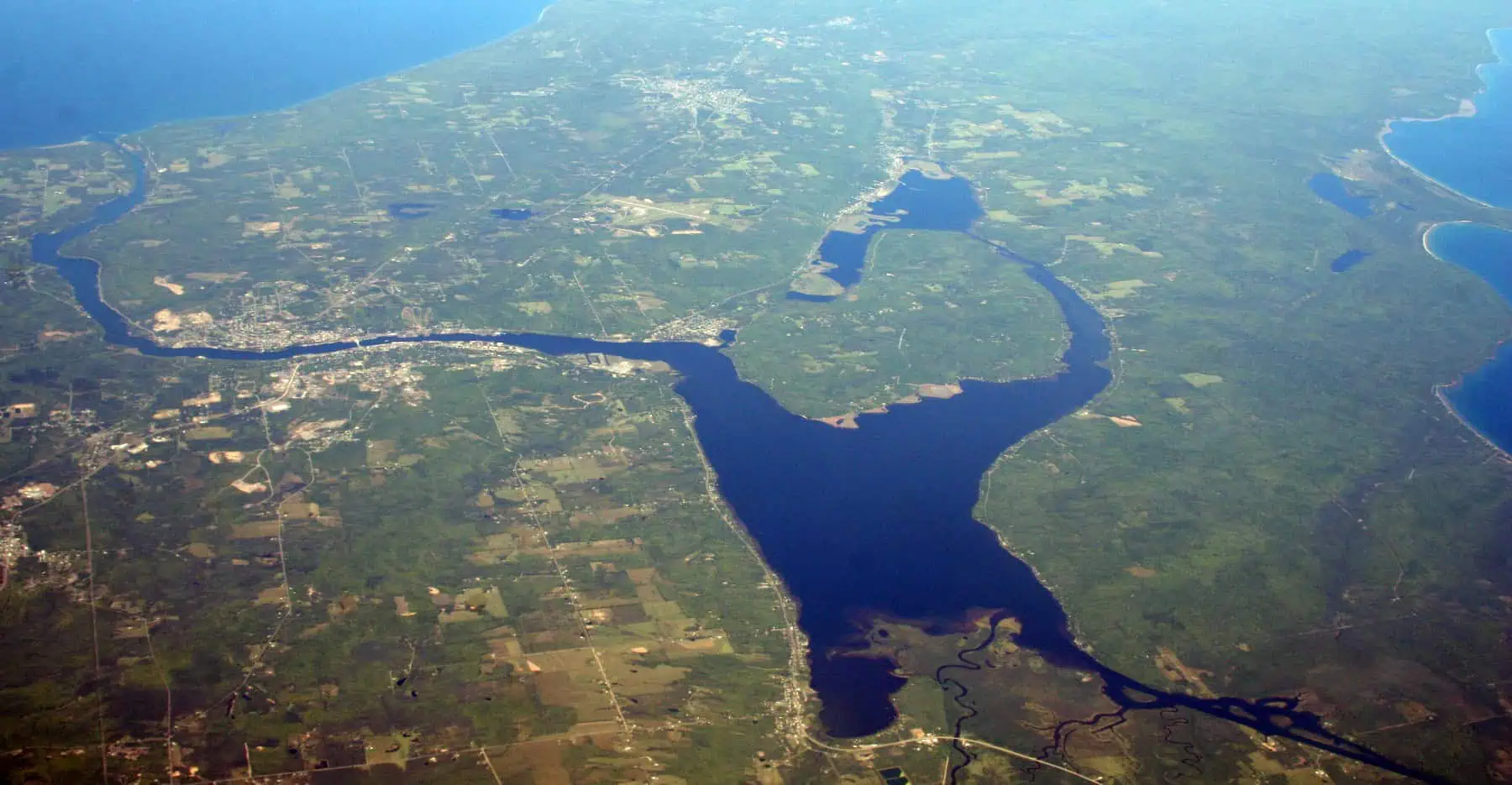 Portage Lake on the Keweenaw Waterway in Michigan. Photo by Doc Searls, CC BY 2.0.